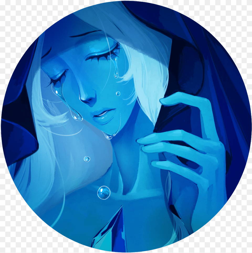 Steven Universe Blue Diamond Beautiful, Photography, Art, Adult, Person Free Transparent Png