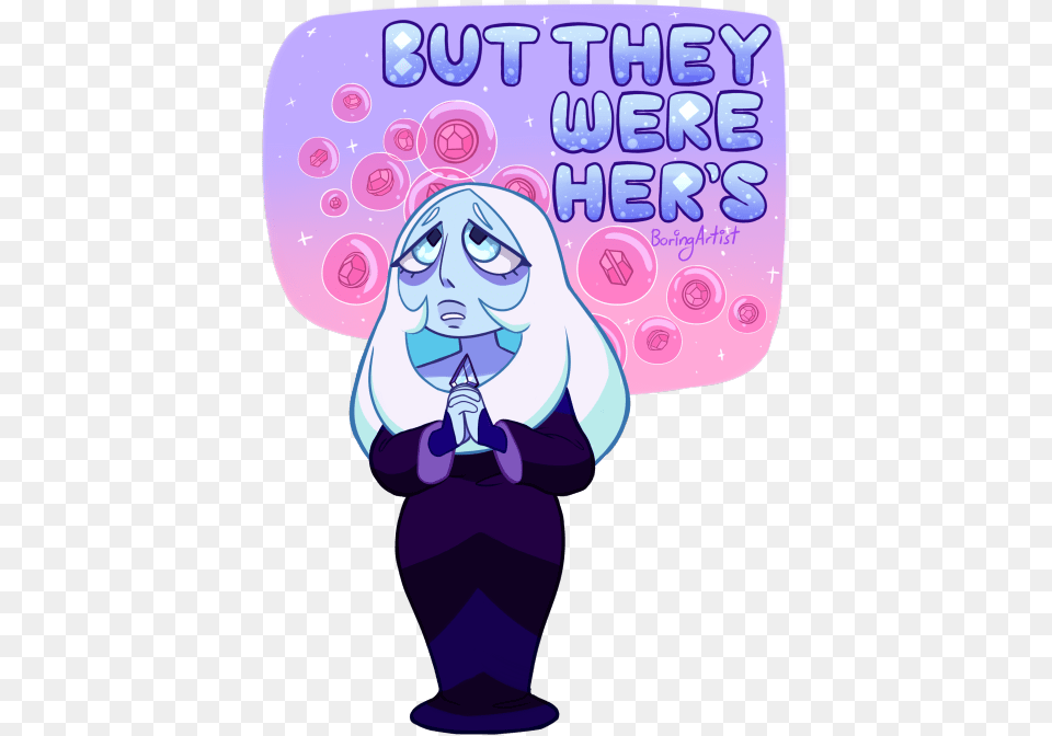 Steven Universe Blue Diamond Shirt Hd Download Steven Universe Bubble, Book, Comics, Publication, Baby Free Transparent Png