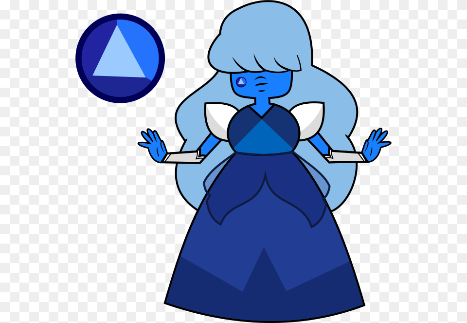 Steven Universe Blue Sapphire Download Sapphire Steven, Baby, Person, Clothing, Costume Free Png