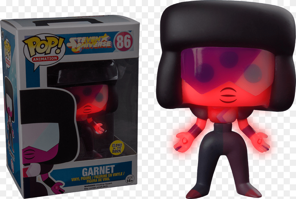 Steven Universe Garnet Glow Pop Garnet Funko Pop, Cushion, Home Decor, Toy, Face Png