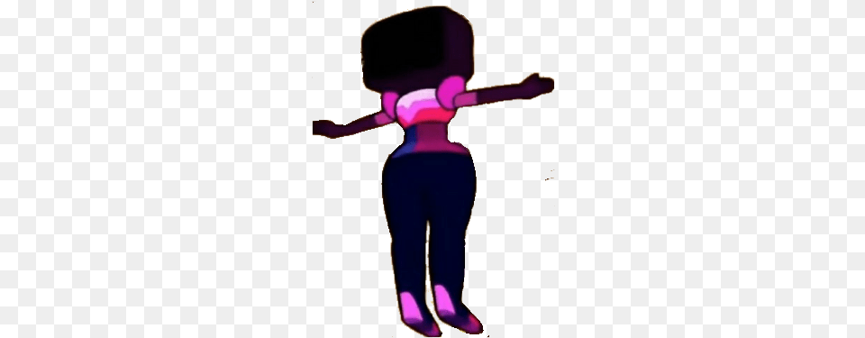 Steven Universe Garnet T Posing, Purple, Person, Cartoon Png Image