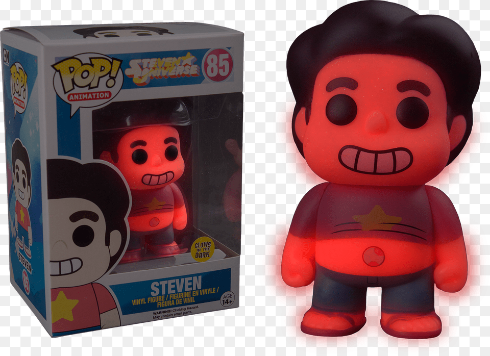 Steven Universe Glow Pop Steven Universe Steven Pop Figure, Toy, Face, Head, Person Png