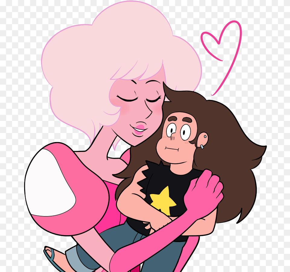 Steven Universe Greg Universe Hair Pink Woman Facial Steven Universe Mom Was Pink Diamond, Baby, Person, Face, Head Free Png Download
