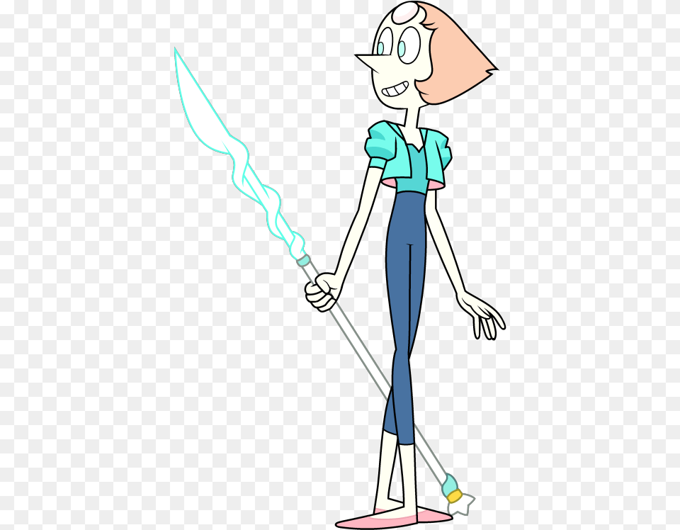 Steven Universe Pearl New Form, Cleaning, Person, Bow, Weapon Png Image