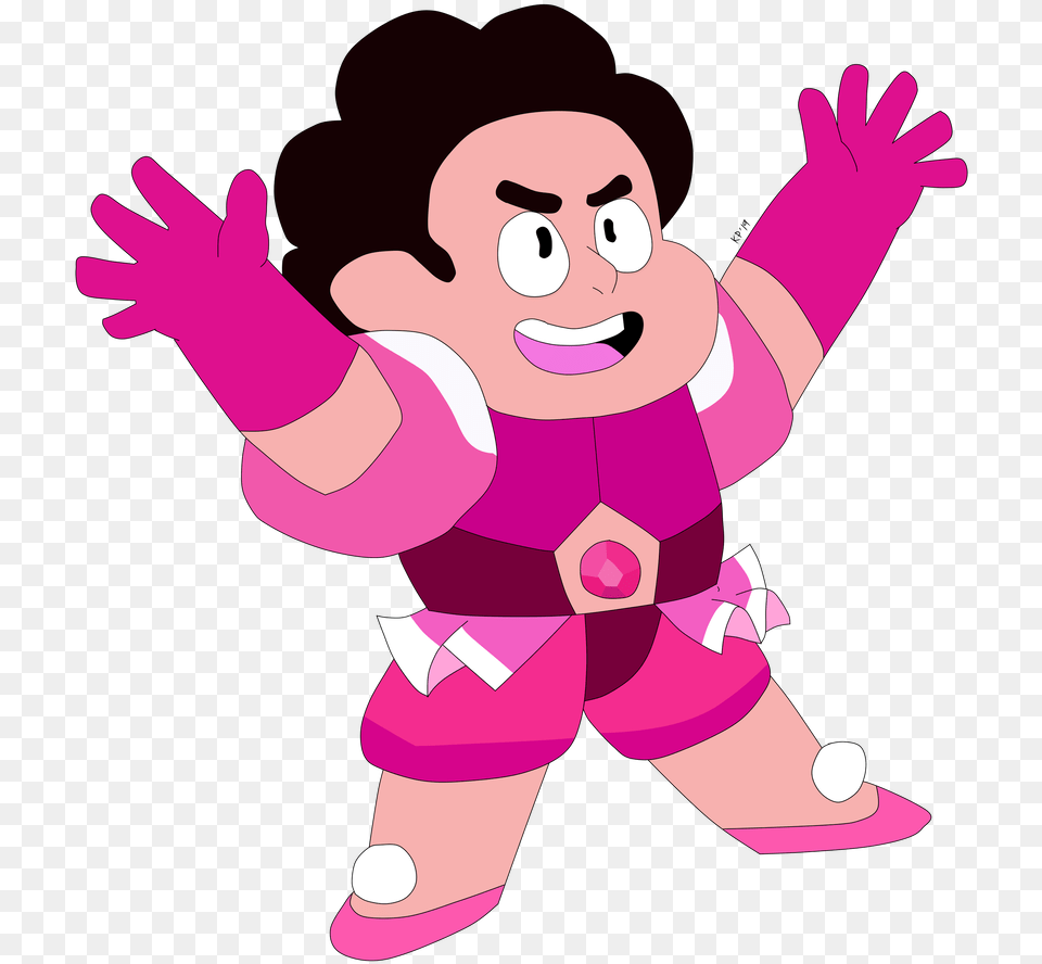 Steven Universe Pink Lasagna Cartoon, Baby, Person, Face, Head Free Png Download