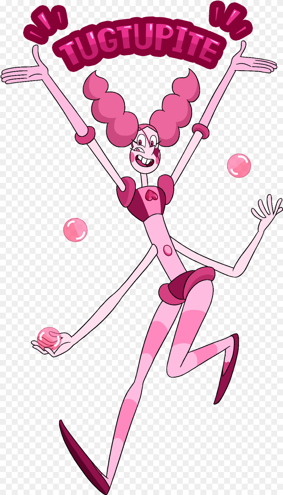 Steven Universe Pink Pearl And Spinel Fusion, Juggling, Person, Face, Head Png