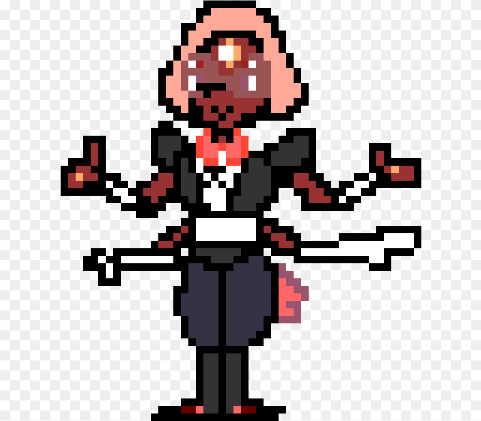 Steven Universe Pixel Art Sardonyx, Qr Code Png Image