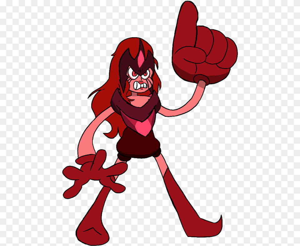 Steven Universe Red Spinel, Baby, Person, Cartoon, Face Png Image