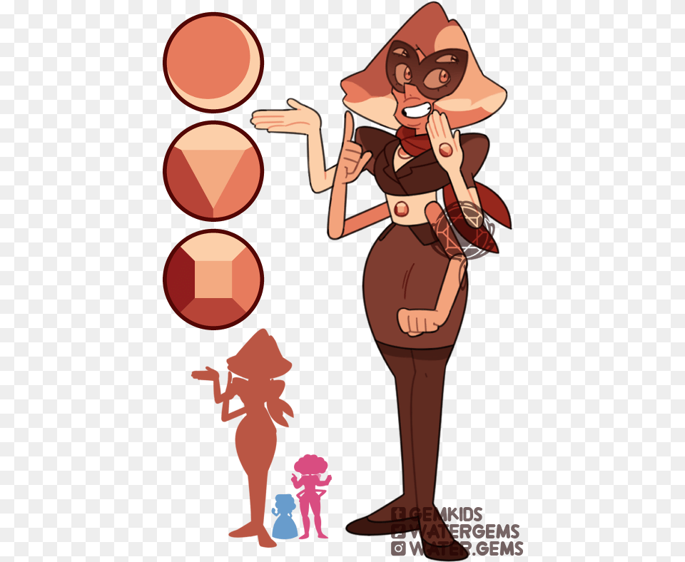 Steven Universe Sardonyx Gemsona, Adult, Person, Female, Woman Png