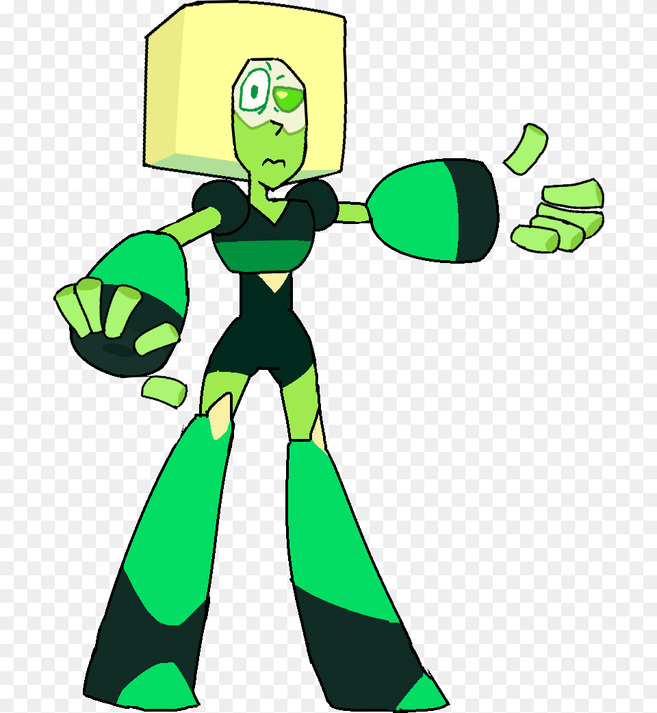 Steven Universe Ship Peridot Steven Universe Squaridot, Green, Cape, Clothing, Person Png Image