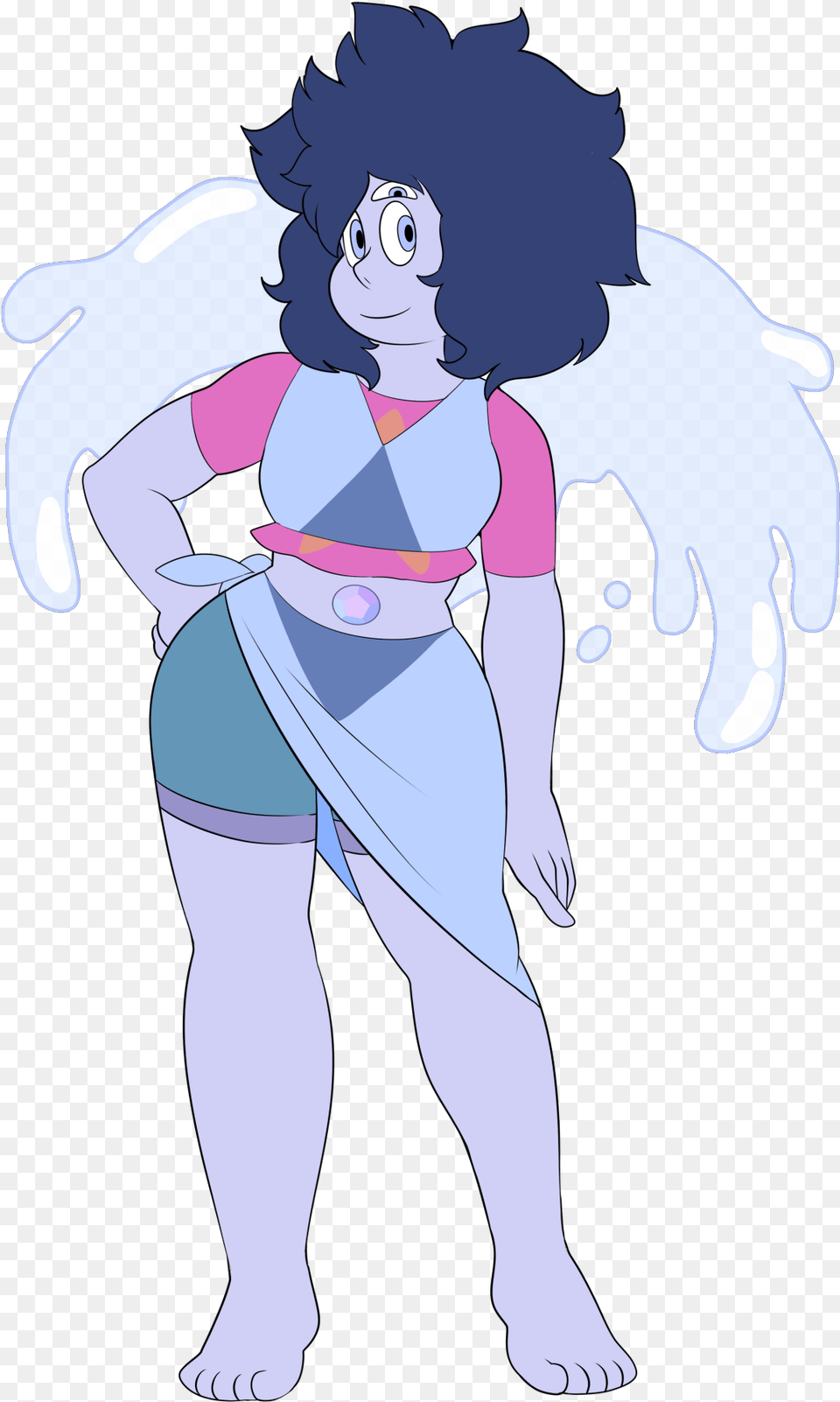 Steven Universe Steven And Lapis Fusion, Book, Comics, Publication, Baby Png