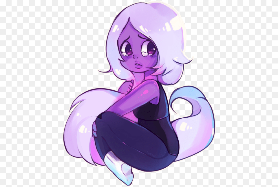 Steven Universe Stevenuniverse Su Amethyst Cartoon, Book, Comics, Publication, Purple Png