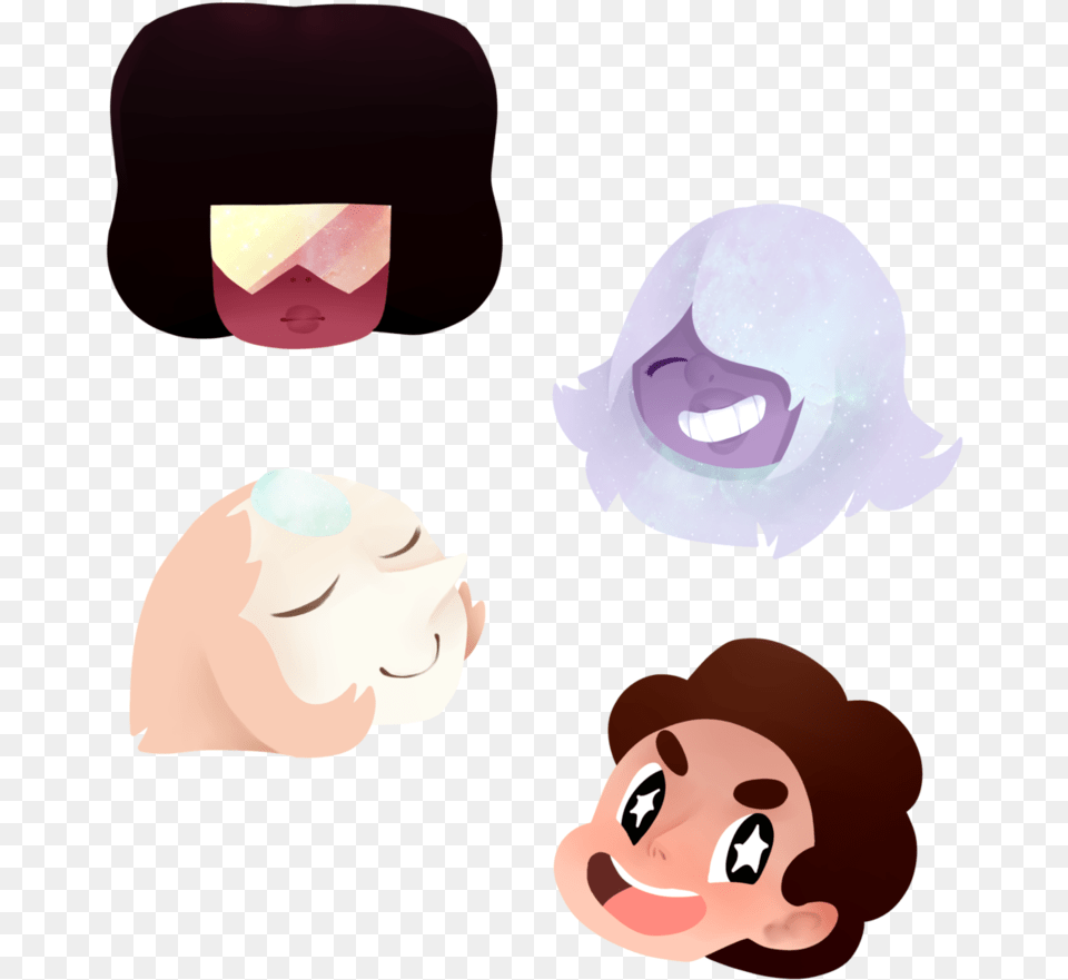 Steven Universe Sticker Set, Clothing, Hat, Face, Head Png Image