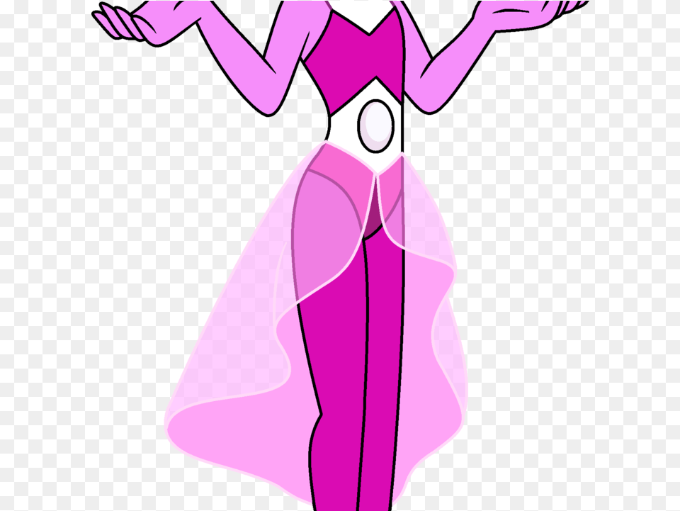 Steven Universe White Pearl, Purple, Clothing, Person, Costume Free Transparent Png