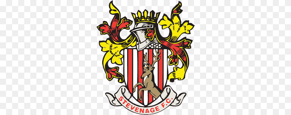 Stevenage Fc Stevenage Fc Logo, Emblem, Symbol, Dynamite, Weapon Png Image