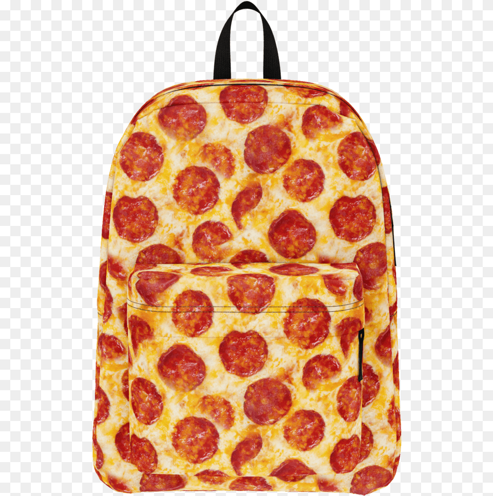 Stevequots Pizza Backpack Dominos Pepperoni Pizza, Bag, Food Png Image