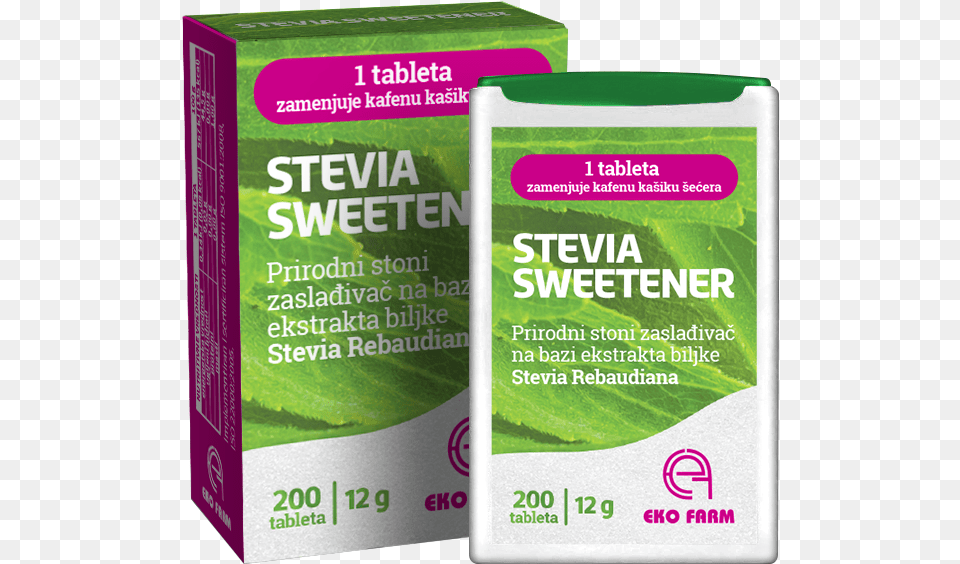 Stevia Sweetener Packaging And Labeling, Herbal, Herbs, Plant, Advertisement Free Png Download