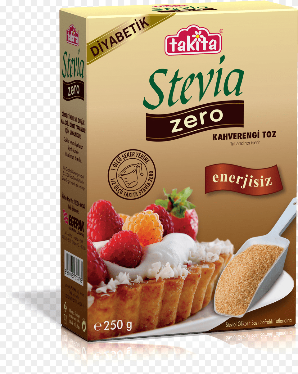Stevia Zero Kahverengi Toz Tatlandrc Stevia Tatlandrc Nerede Satlr, Berry, Produce, Plant, Pastry Free Png Download