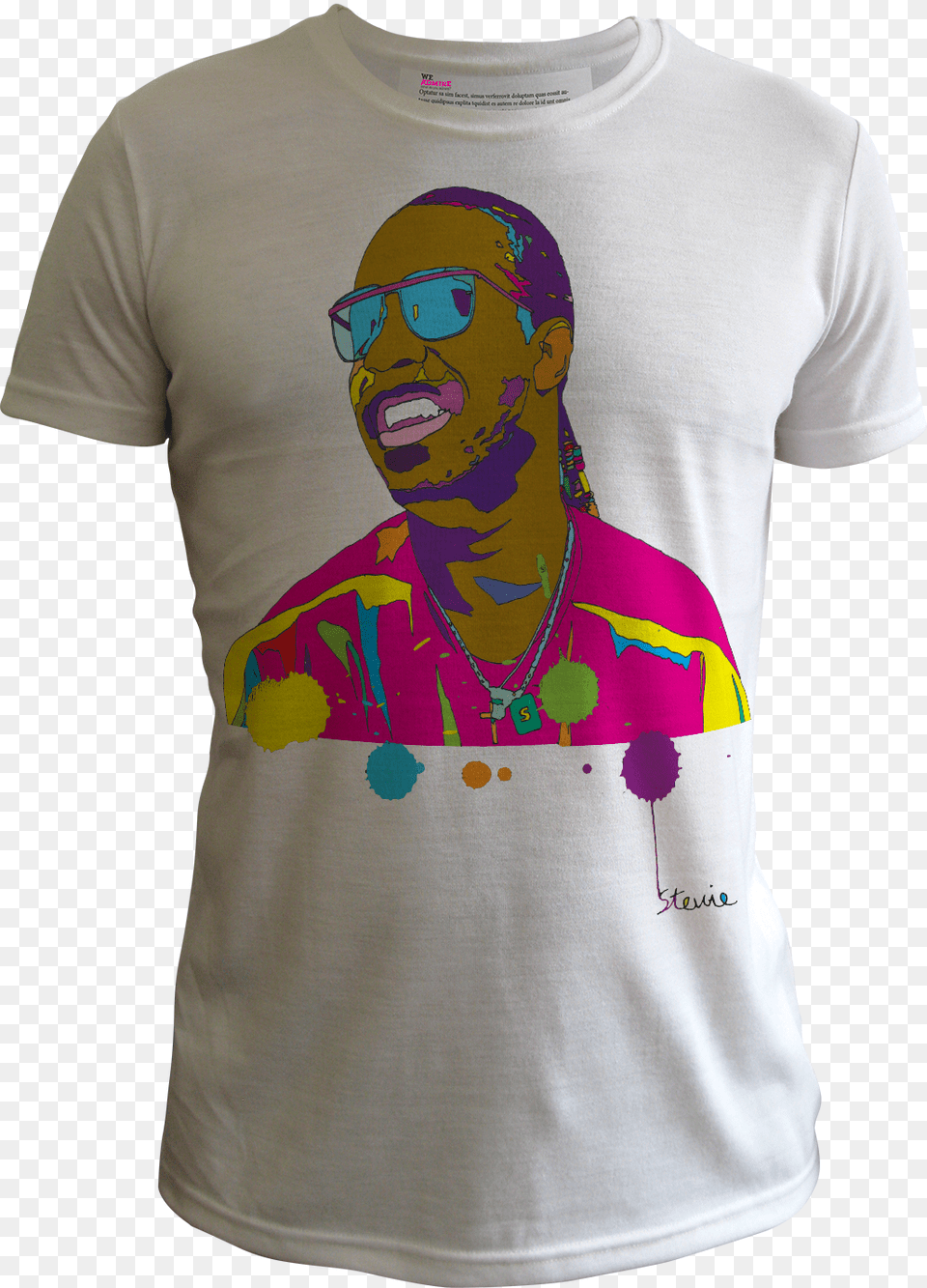 Stevie Wonder Geraint Thomas T Shirt, T-shirt, Applique, Clothing, Pattern Png Image