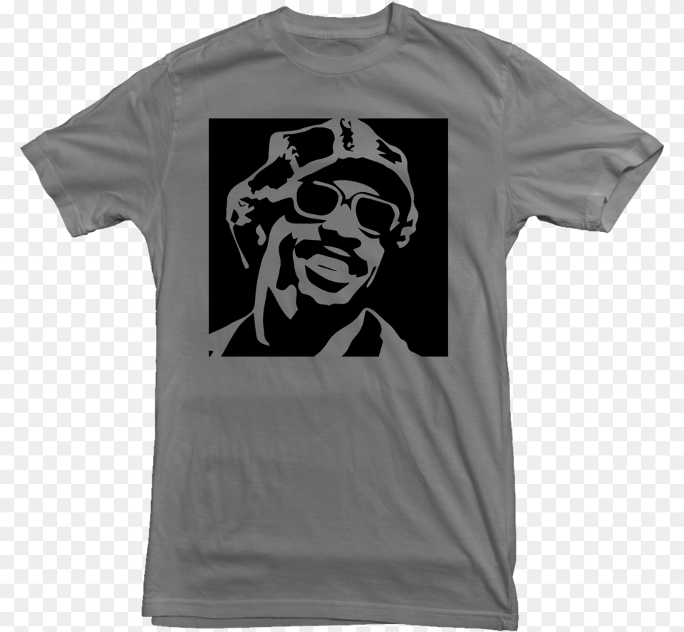 Stevie Wonder T Shirt Portrait 13th Floor Elevators Shirt, Clothing, T-shirt, Baby, Person Free Png Download