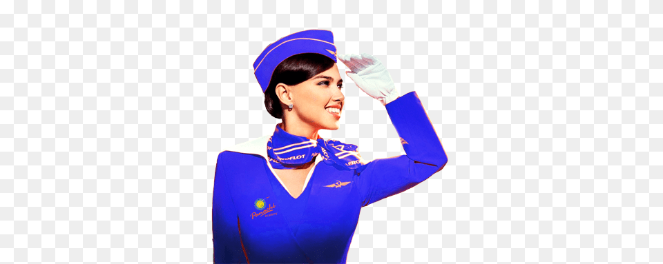 Stewardess, Woman, Adult, Person, Head Free Png Download