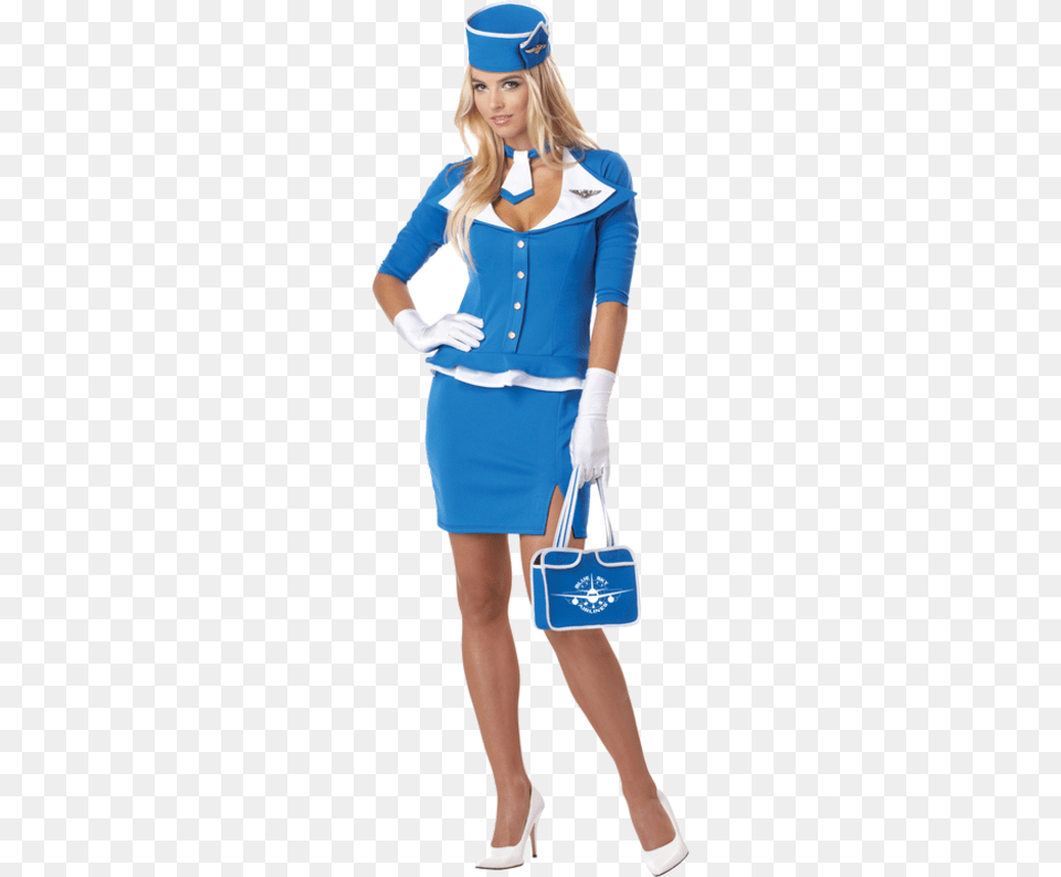 Stewardess, Accessories, Sleeve, Bag, Person Free Png