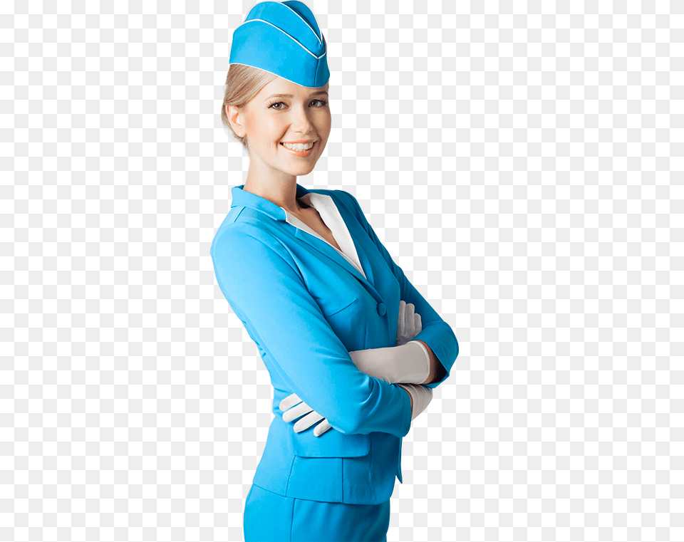 Stewardess, Glove, Clothing, Formal Wear, Person Free Transparent Png