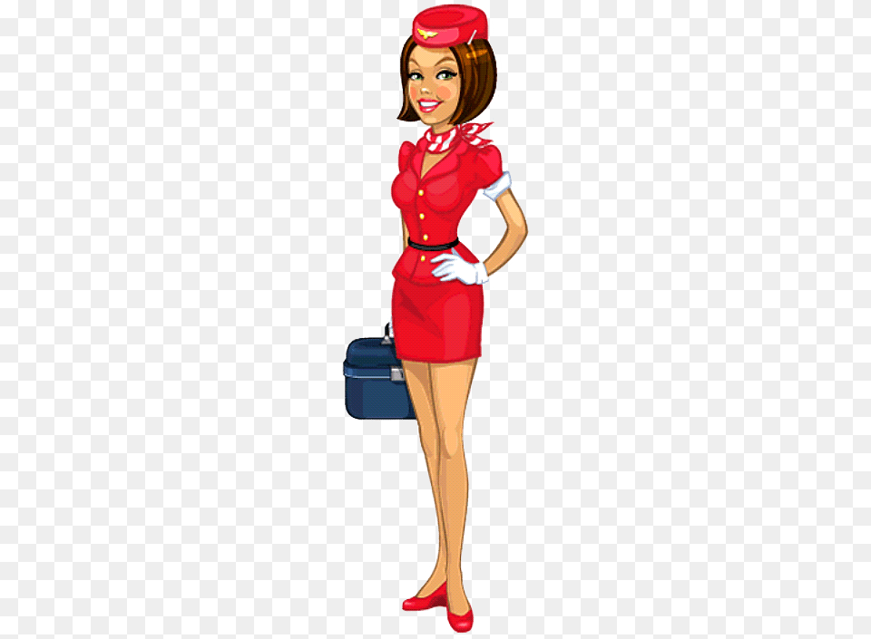 Stewardess, Adult, Female, Person, Woman Free Png Download