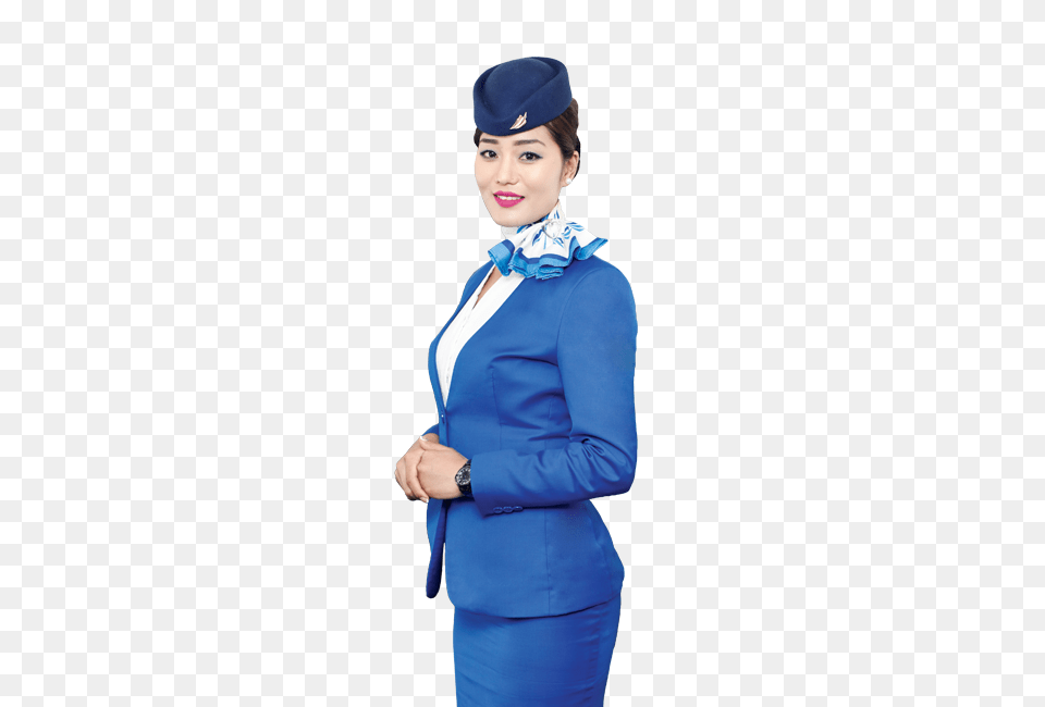 Stewardess, Woman, Long Sleeve, Sleeve, Formal Wear Png Image