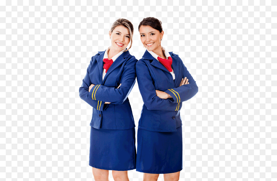 Stewardess, Jacket, Formal Wear, Suit, Coat Free Png Download