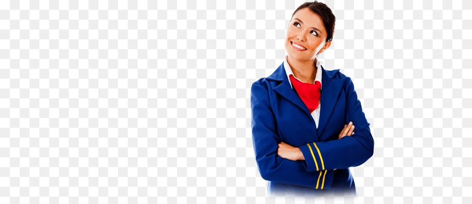 Stewardess, Jacket, Long Sleeve, Suit, Sleeve Png