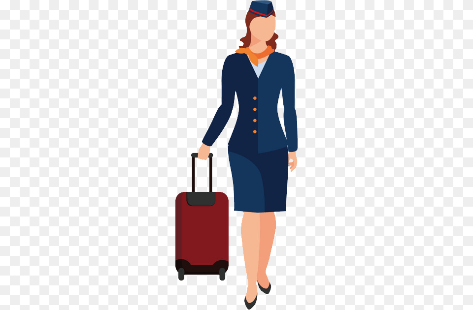Stewardess, Clothing, Long Sleeve, Sleeve, Adult Free Transparent Png