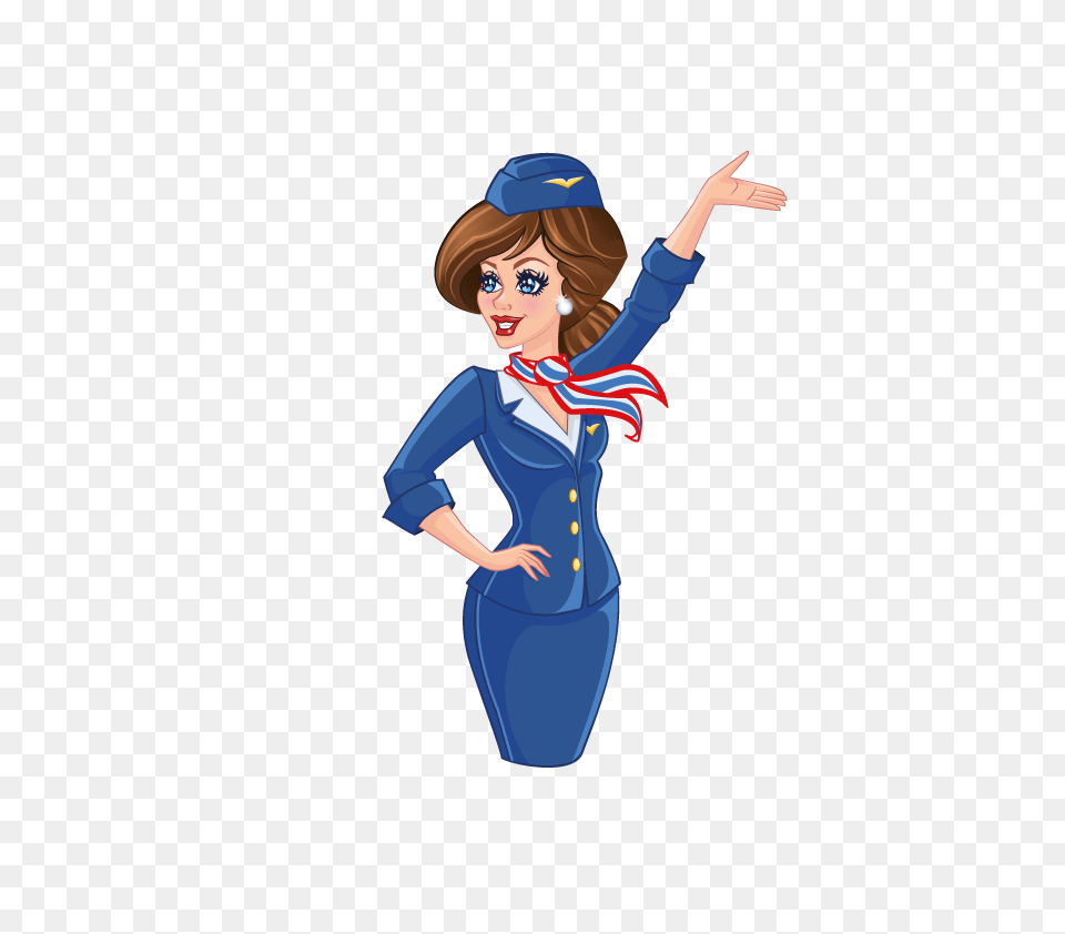 Stewardess, Book, Publication, Comics, Adult Free Png Download