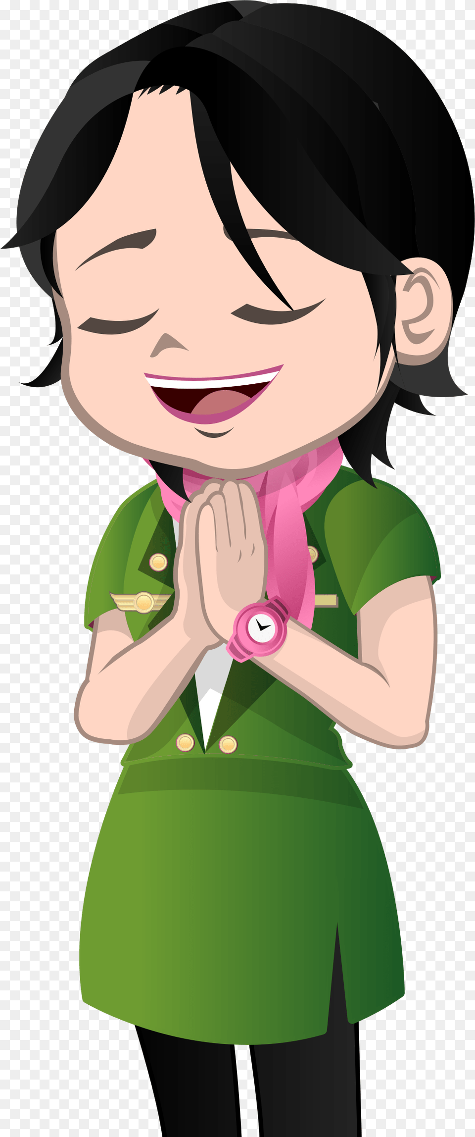 Stewardess Clip Arts Kids Namaste Clipart, Adult, Female, Person, Woman Png