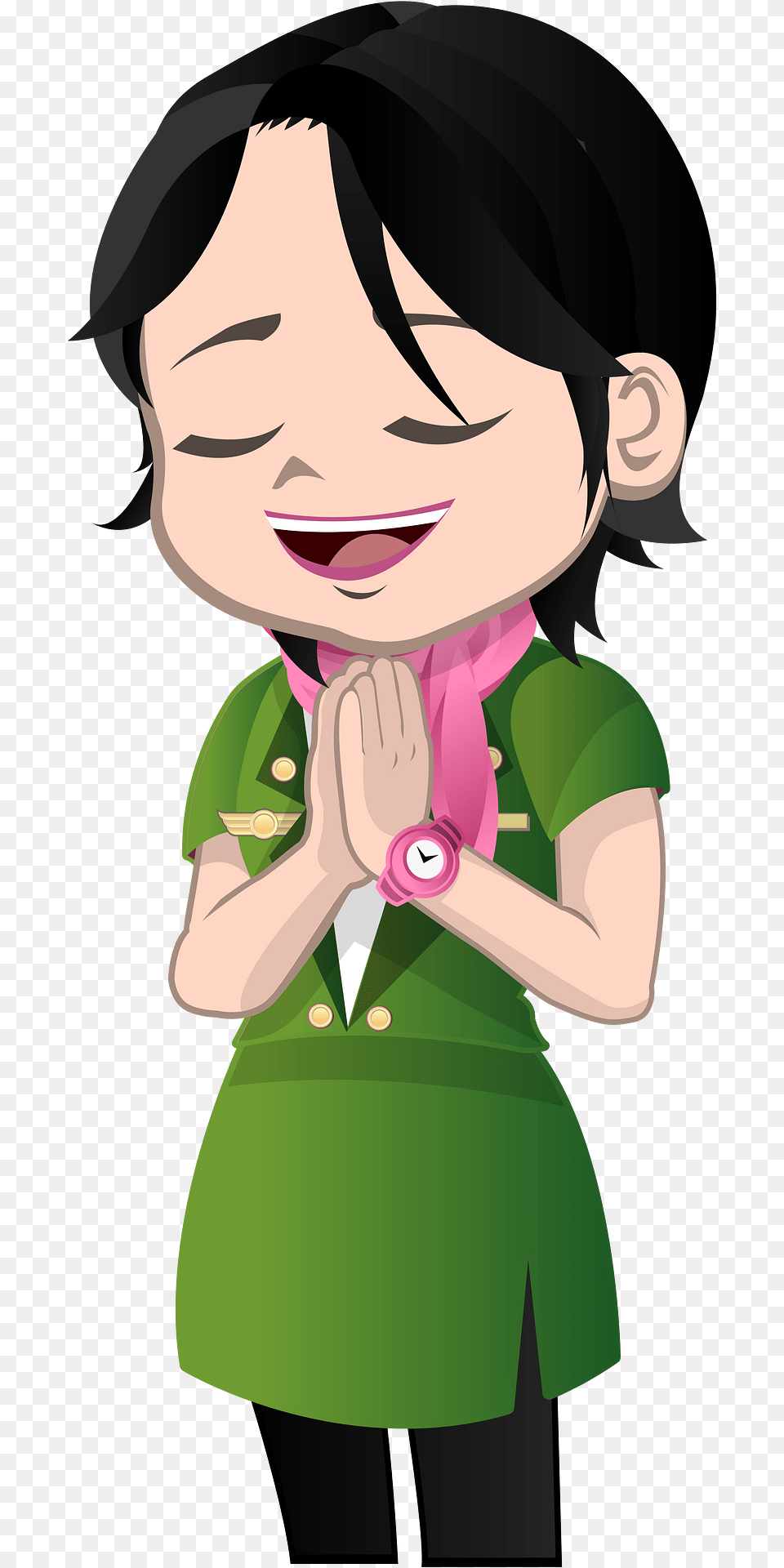 Stewardess Clipart, Adult, Female, Person, Woman Png