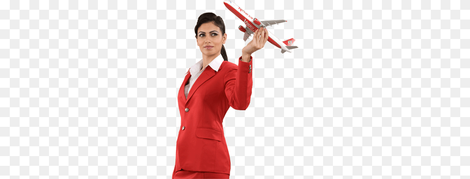 Stewardess India Air Hostess Salary, Aircraft, Airliner, Airplane, Vehicle Free Png