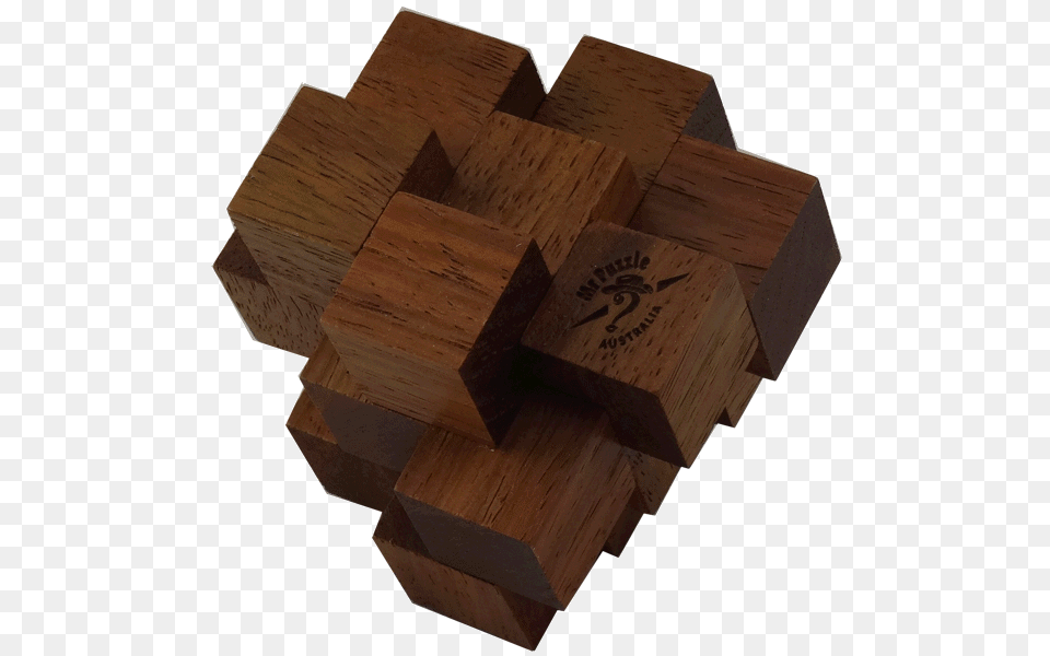 Stewart Coffin Wooden Burr Puzzle Mr Puzzle, Wood, Lumber, Hardwood, Plywood Png