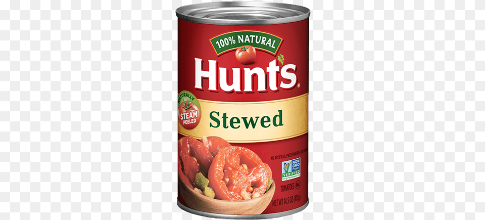 Stewed Tomatoes Hunts Diced Tomatoes, Aluminium, Tin, Can, Canned Goods Png Image
