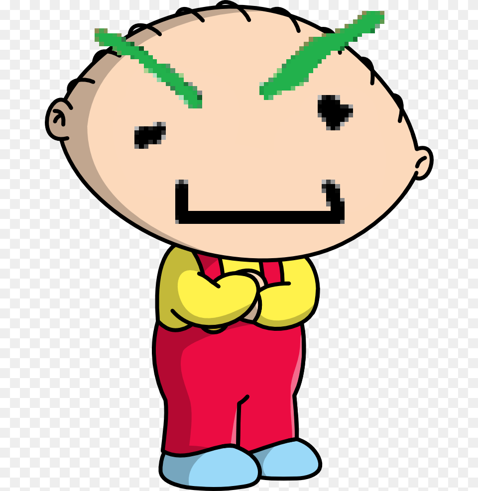 Stewie Griffin, Baby, Person, Face, Head Free Png Download