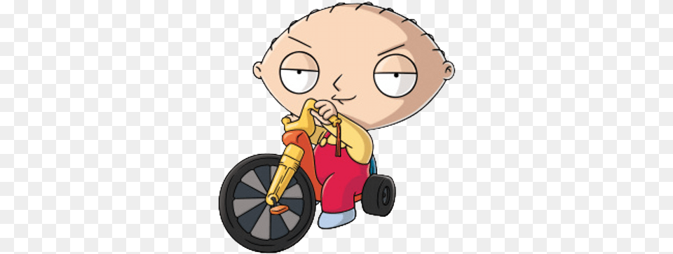 Stewie Griffin Stewie Griffin On Bike, Cleaning, Person, Device, Grass Png Image