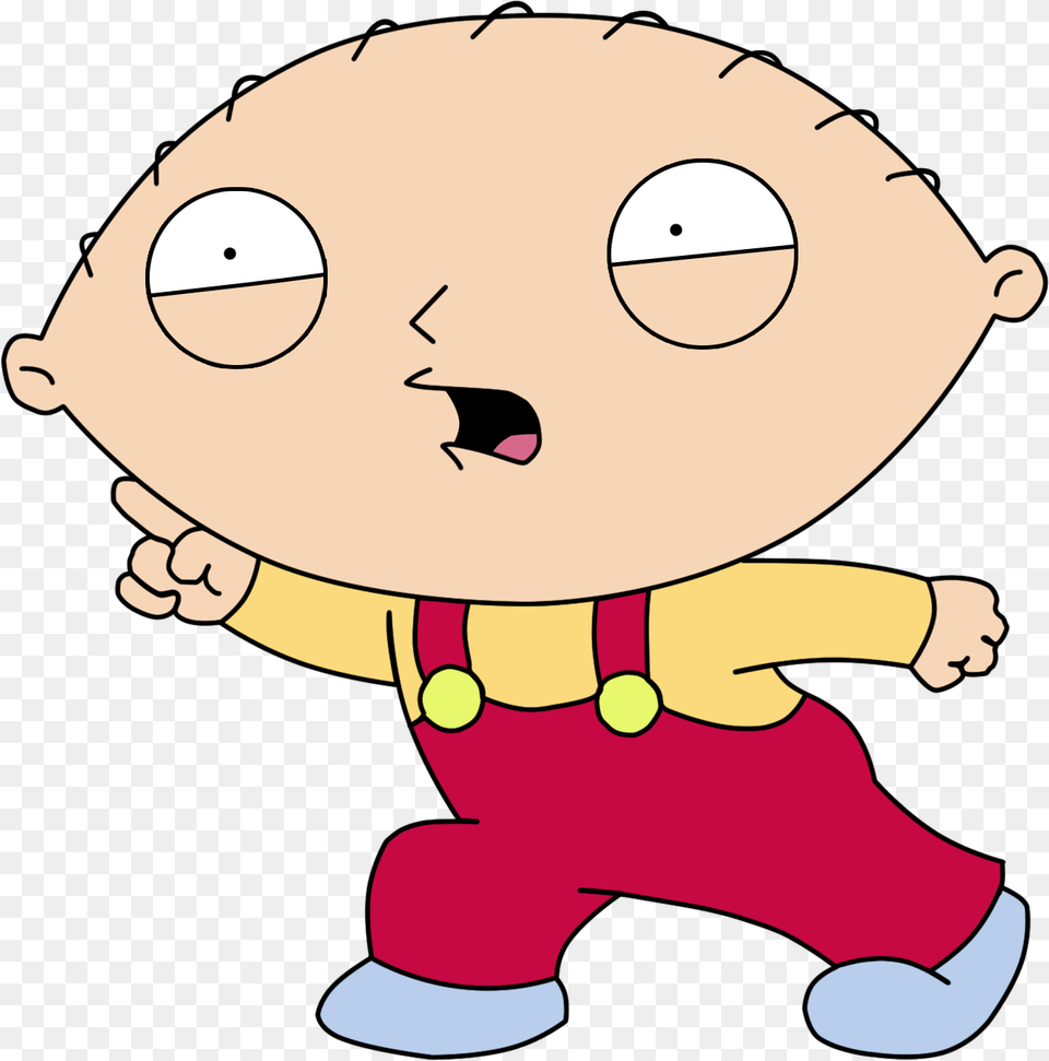 Stewie Griffin Stewie Griffin Pointing, Baby, Person, Cartoon Free Png Download