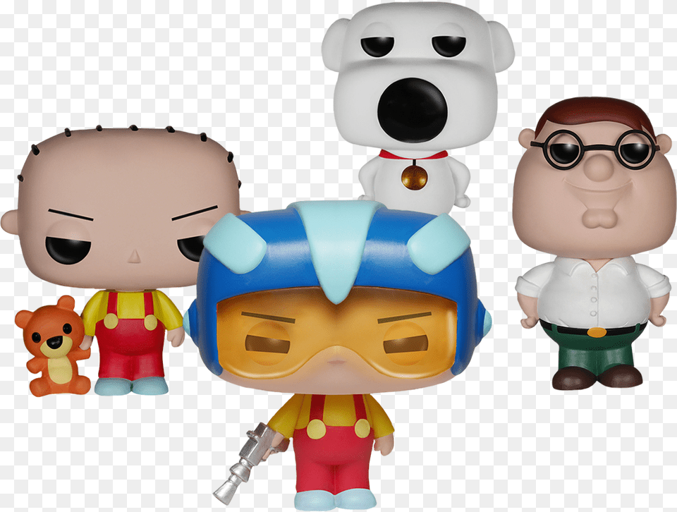 Stewie Griffin With A Ray Gun Funko Pop Ray Gun Stewie, Toy, Face, Head, Person Png Image