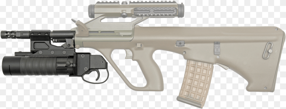 Steyr Gl Steyr Sl40 Grenade Launcher, Firearm, Gun, Rifle, Weapon Free Png Download