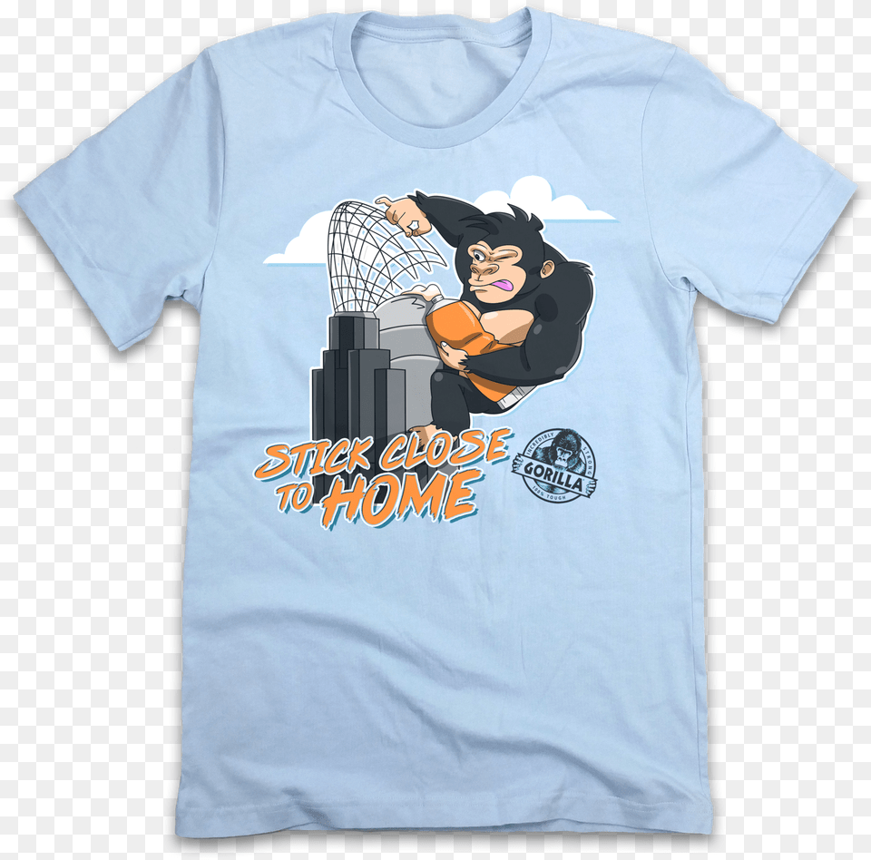 Stick Close To Home Peach Pit T Shirt, Clothing, T-shirt Png Image