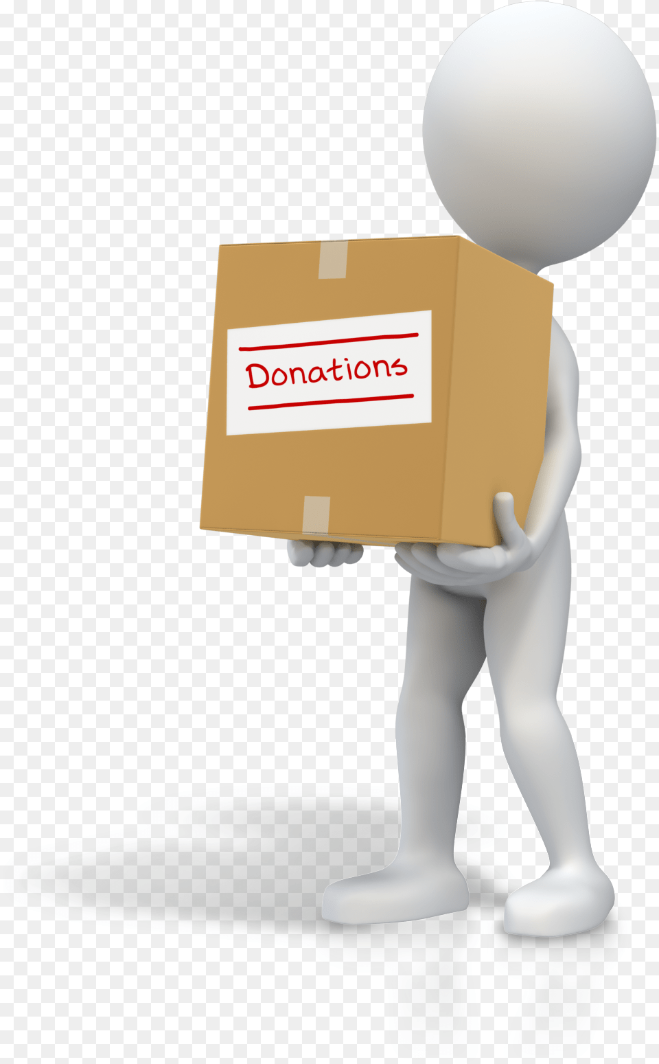 Stick Figure Carrying Box, Cardboard, Carton, Package, Package Delivery Free Png Download