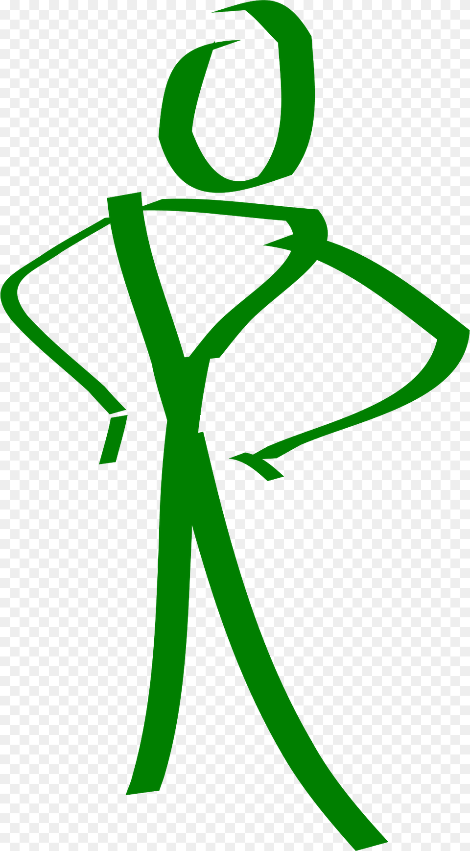 Stick Figure Clipart, Fashion, Clothing, Green, Hood Free Png Download