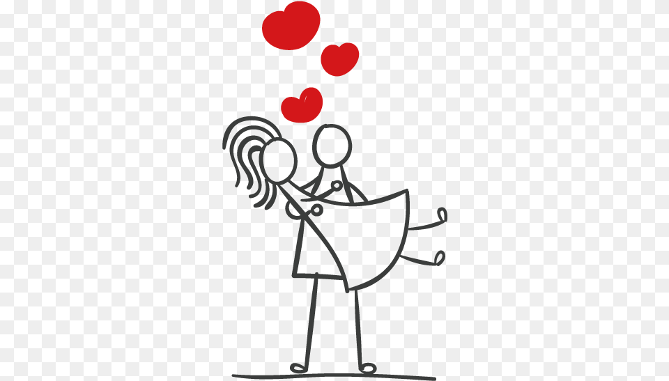 Stick Figure Couple Free Png Download