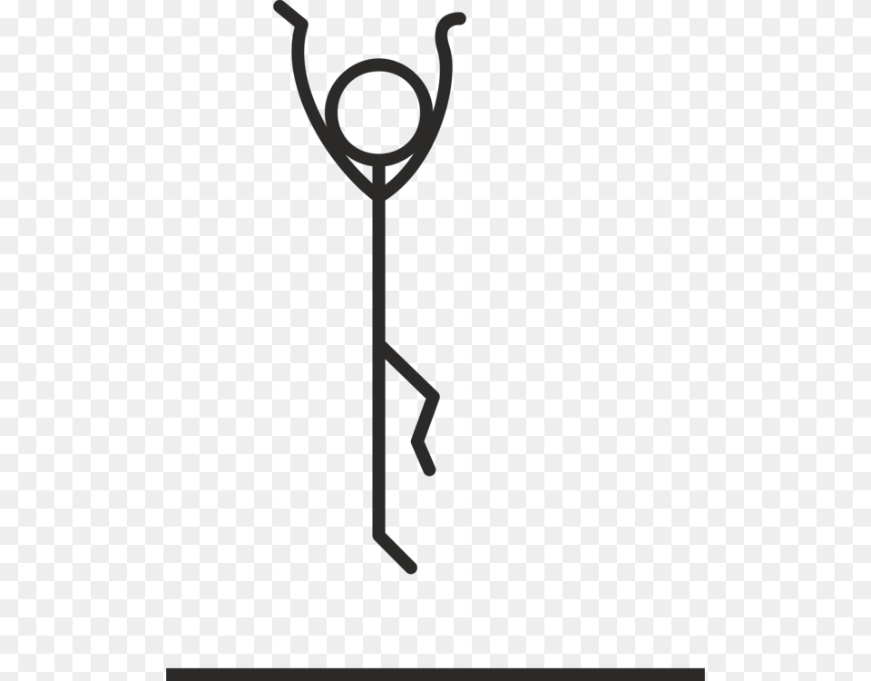 Stick Figure Dance Drawing Computer Icons Jumping, Racket Free Png