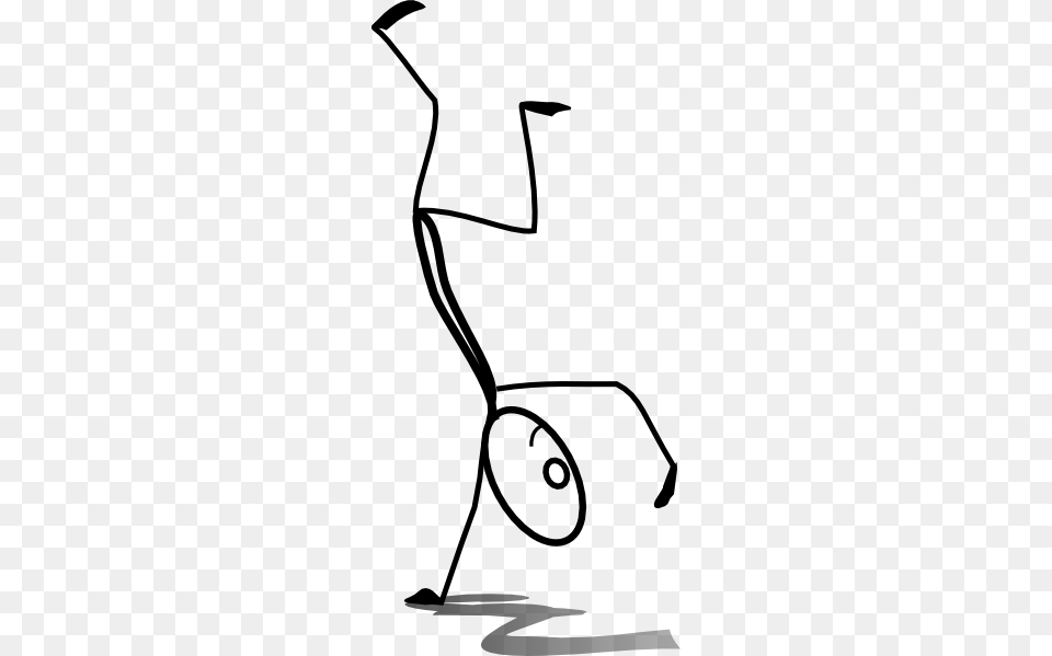 Stick Figure Dancing, Art, Bow, Weapon, Drawing Free Png Download