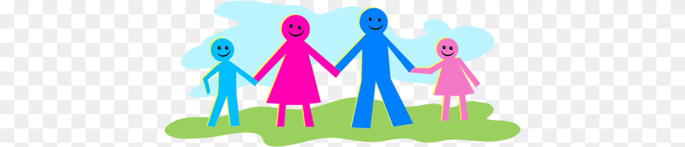 Stick Figure Family, Person, Walking, Clothing, Coat Free Transparent Png